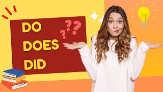 Usos de DO DOES y DID en inglés [upl. by Aiam]