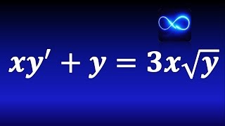 64 Ecuación diferencial de Bernoulli EJERCICIO RESUELTO [upl. by Natsyrt]