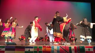 Afghan Cultural Group Dance  Shabnam Hashimi [upl. by Hirz]