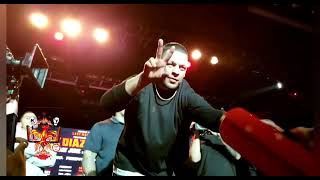 Nate Diaz Vs Jorge MasvidalNate DiazWelcome A Present From A FanNYC Press Conference [upl. by Yrtnahc]