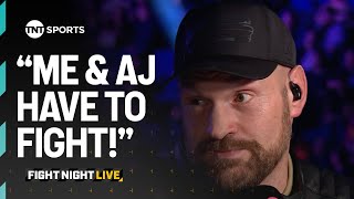 Tyson Fury on Oleksandr Usyk rematch Daniel Dubois and a fight with Anthony Joshua 🥊 BallRios [upl. by Anirehtak]