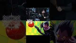 Máximum The Hormone  Whats up people Death note opening 2 batería Alesis Nitro Mesh kit [upl. by Aehtorod]