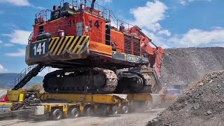 The Process of Moving The Worlds Largest Excavator Weighing Thousands of Tons [upl. by Calvert865]