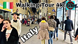 🇮🇹 Italy Walking Tour 4k 60 fps UHD Tuscany Italy 🇮🇹 Nightlife WalkTour4K [upl. by Lemhar741]