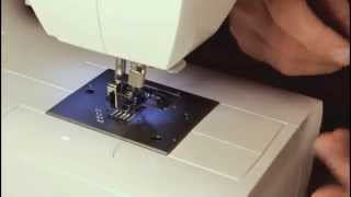 Singer 9960 Overcasting Foot Sewing Example [upl. by Lorne54]