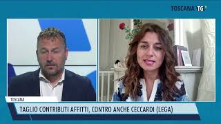 20230627 TOSCANA  TAGLIO CONTRIBUTI AFFITTI CONTRO ANCHE CECCARDI LEGA [upl. by Yliah]