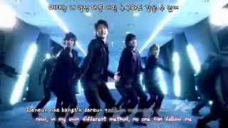 DBSK 동방신기  Purple Line Korean MV eng  rom  hangul  karaoke sub [upl. by Sinnej]