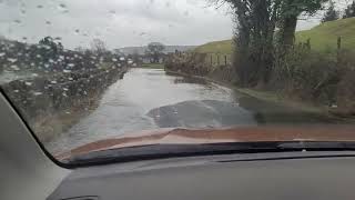 Flooding between Pateley Bridge and Wath February 2022 [upl. by Euton]