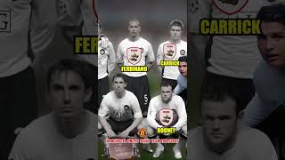 SQUAD MANCHESTER UNITED SEASON 20062007  RONALDO bintangbola [upl. by Eilram865]