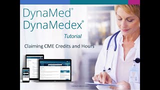 DynaMedDynaMedex  Claiming CME Credits and Hours  Tutorial [upl. by Shaum]