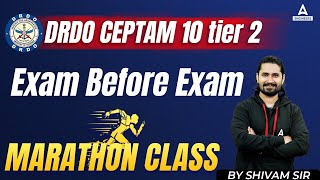 DRDO CEPTAM 10 Tier 2  DRDO Mechanical Engineering Marathon  Exam Before Exam [upl. by Bertila501]