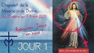 1er jour  Chapelet de la Miséricorde Divine  Neuvaine [upl. by Milena855]