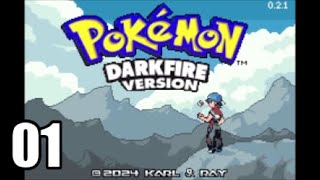 Pokemon Darkfire Lets Play  Part 1 [upl. by Ylram570]