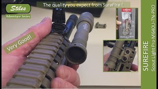 SUREFIRE Scout Light Pro M640UTNPRO Review Placement Discussion and Installation [upl. by Rogovy763]