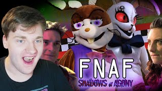 REACTING TO FNAF THE MUSICAL SHADOWS OF AGONY BY RANDOM ENCOUNTERS [upl. by Lyman]