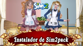 Sims 2  Instalador de Simpack  Sim2pack Clean Installer [upl. by Eugirne121]