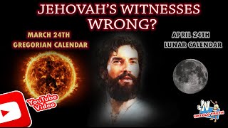 Jehovahs Witnesses Memorial 2024 unbelievable wrong date JWUntoldtruth  488 [upl. by Leander]