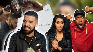 Drake  Gods Plan Official Music Video  EMOTIONAL 😢 GODS PLAN REACTION 😳😱 OVO und [upl. by Anibas]