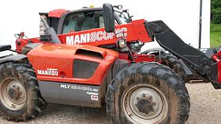 2009 MANITOU MANISCOPIC TELEHANDLER [upl. by Limbert585]