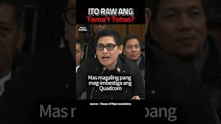 ITO RAW ANG TAMA’T TOTOO Duterte EJK QuadCom [upl. by Krystal]