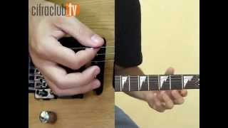 Enter Sandman  Metallica aula de guitarra [upl. by Ingraham]