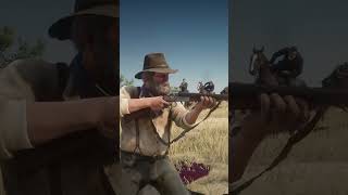 I Brought the Whole Gang to Blackwater RDR2 shorts [upl. by Ahsekin]