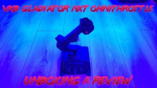 VKB Gladiator NXT Omnithrottle Unboxing amp Review [upl. by Bonnee]