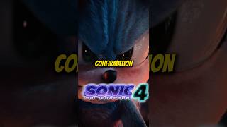 Fourth Sonic Movie CONFIRMED sonicthehedgehog sega paramountpictures shadowthehedgehog [upl. by Yekcir]