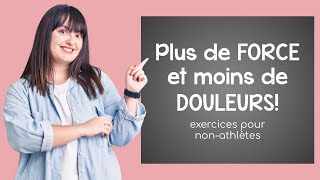 Plus de force  moins de douleurs  exercices pour nonathlètes [upl. by Latton735]