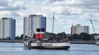 PS Waverley departs [upl. by Addia947]