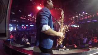 Syntheticsax  Live improvization Matrix club Kursk City [upl. by Merralee952]