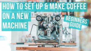 how to operate Baumann coffee maker [upl. by Nosnevets]