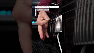 3 Key Metal Riffs to Improve Your Right Hand Technique 🎸 metal [upl. by Ssej]