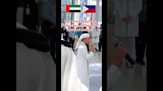 FILIPINO SINGING UAE NATIONAL ANTHEM  UAE NATIONAL DAY 2023  PROUD PINOY IN UAE🇦🇪🇵🇭👏 [upl. by Jennings634]