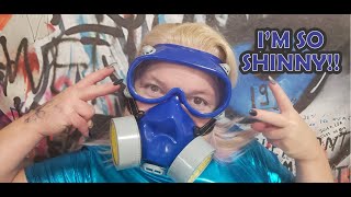 Industrial Safety Equipment Chemical Respirator 2 pc Set  Goggle Gas Mask Unboxing Show amp Tell 🩵☠️😘 [upl. by Claretta554]