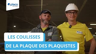 Placo® Plume  dans les coulisses de la plaque des plaquistes [upl. by Namlaz]