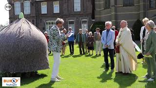 Sassenheim  St Pancratiuskerk Reuzenbol geplaatst  12052024 [upl. by Kcirdor800]