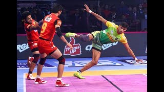 Pro Kabaddi 2018 Highlights Patna Pirates vs Bengaluru Bulls [upl. by Huxham]