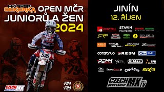 MX SHOP SEKERKA OPEN MČR JUNIORŮ A ŽEN  JINÍN [upl. by Rafaello834]