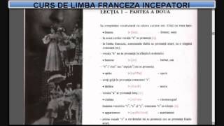 Curs de limba Franceza incepatori temavocabular  Lectia 1 [upl. by Ydnem]