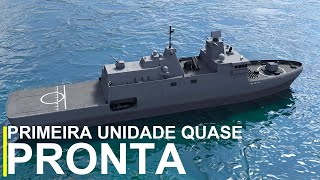 Primeira fragata Tamandaré em reta final de construção [upl. by Mroz]