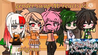 gender swap AU reacts to original mha [upl. by Flo]