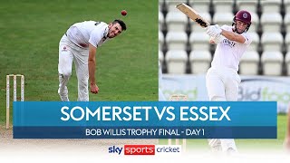 LIVE Somerset vs Essex  Bob Willis Trophy Final  Day 1 [upl. by Imena]