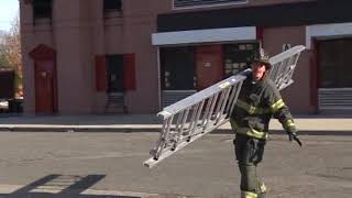 SingleFirefighter Ladder Raise [upl. by Vaientina]