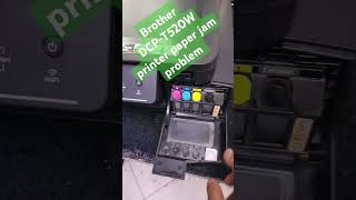 Brother DCPT520W printer paper jam problem need to change maintenance unit [upl. by Wiseman]