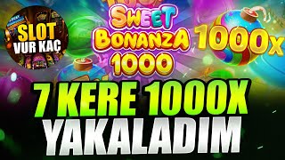 SWEET BONANZA 1000  YENİ OYUN 1000X 7 KERE DÜŞERSE [upl. by Nedyaj306]