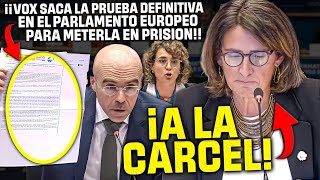 VOX y PP ¡TIRAN DE LA MANTA en el EXAMEN de TERESA RIBERA en el PARLAMENTO EUROPEO ¡¡ES CULPABLE [upl. by Ikcim256]