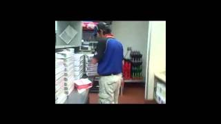 Dominos Disgusting Employeeswmv [upl. by Quinlan]