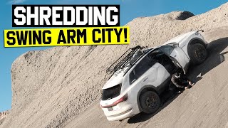 How Steep Can Ken Blocks New Audi etron climb [upl. by Bascomb]