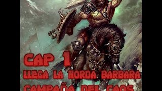 TOTAL WAR WARHAMMER  Campaña con el caos CAP 1 [upl. by Maram388]